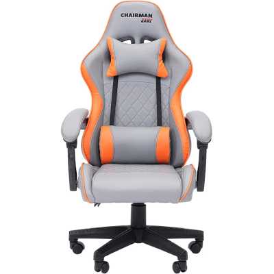 игровое кресло Chairman Game CH28 Grey-Orange 7162897