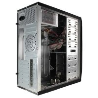 корпус Crown CMC-C502 Black-Silver 450W