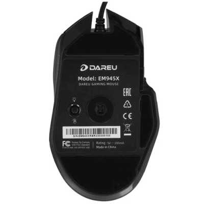 мышь Dareu EM945X Black Черный
