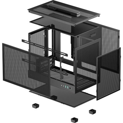 корпус Deepcool CH160 Mesh Black