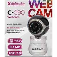 веб-камера Defender C-090 Black черный