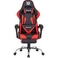игровое кресло Defender Pilot Black-Red черно-красный