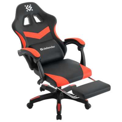 игровое кресло Defender Runa Pro Black-Red черно-красный