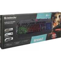 клавиатура Defender Werewolf GK-120DL Черный