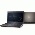 ноутбук DELL Precision M4600 i5 2540M/4/750/Win 7 Ult/Black Черный