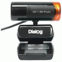 веб-камера Dialog WC-21U Black/Orange