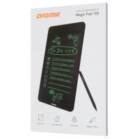 планшет для рисования Digma Magic Pad 100 Black