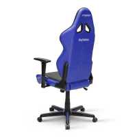 игровое кресло DXRacer Racing OH/RZ90/INW чёрный-белый-синий