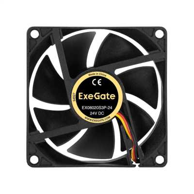 кулер ExeGate 24В DC EX08020S3P-24 EX297081RUS