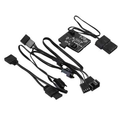кулер ExeGate BlackWater-120.PWM.ARGB EX293456RUS Черный