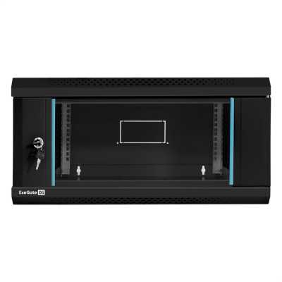 телекоммуникационный шкаф ExeGate EC-WM-4U.600.G.BLACK EX300262RUS Черный