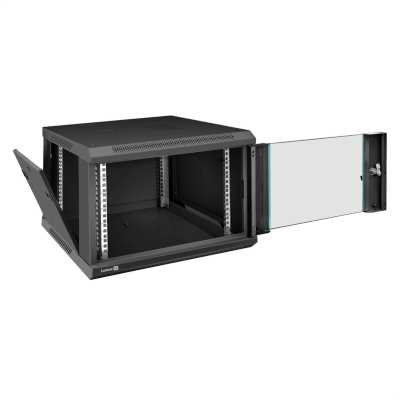телекоммуникационный шкаф ExeGate EC-WM-6U.450.G.BLACK EX298605RUS Черный