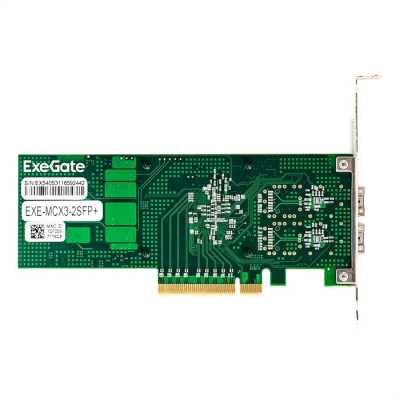 сетевая карта ExeGate EXE-MCX3-2SFP+ EX299017RUS