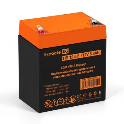 батарея для UPS ExeGate HR 12-5.8 EX285951RUS