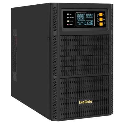 ИБП ExeGate PowerExpert TL-3000.72V.LCD.AVR.3SH.USB.RS232.SNMP EX296949RUS Черный