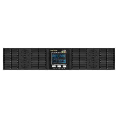 ИБП ExeGate PowerExpert ULS-3000.LCD.AVR.1SH.2C13.USB.RS232.SNMP.2U EX293050RUS Серый