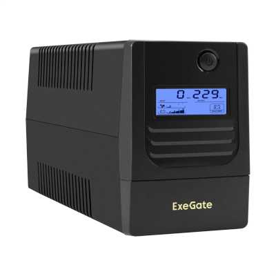 ИБП Exegate Smart LB-1000.LCD.AVR.4C13.USB EX299505RUS