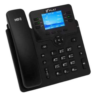 IP телефон Flat Phone B6 Черный