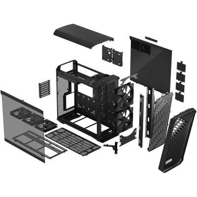 корпус Fractal Design Torrent Black TG Light Tint FD-C-TOR1A-01