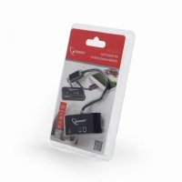 разветвитель USB Gembird UHB-OTG-01 черный