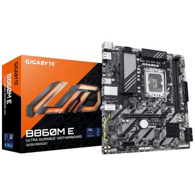 материнская плата GigaByte B860M E Черный