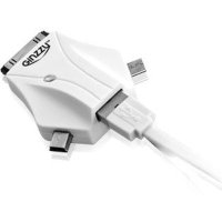 разветвитель USB Ginzzu GR-453UW белый