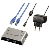 разветвитель USB Hama H-39879 черный