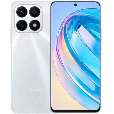 смартфон Honor X8a 6/128GB Titanium Silver серебристый