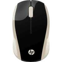 мышь HP 200 Gold 2HU83AA Черный-золотой