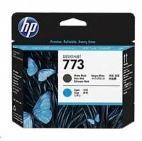 картридж HP C1Q20A голубой, черный матовый