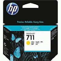 картридж HP 711 CZ132A желтый
