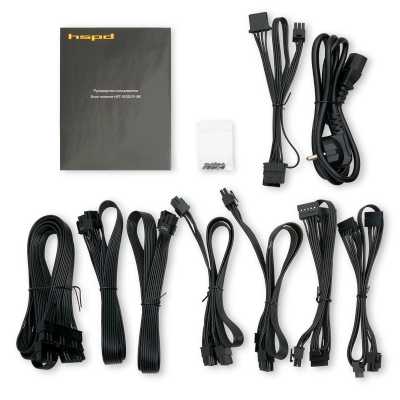 блок питания HSPD 1200W HST-1200GF-BK Черный