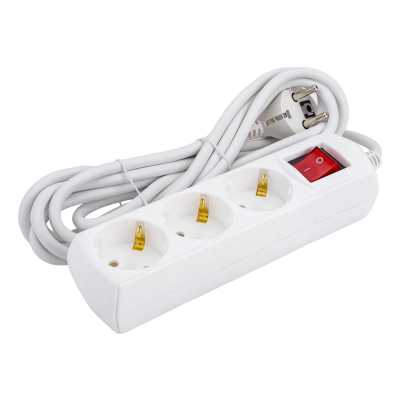 сетевой фильтр IEK У03В WYP10-10-03-03-ZK-G белый