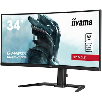 монитор Iiyama G-Master Red Eagle GB3467WQSU-B5 Черный