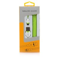 USB кабель Gmini MUS110 Green