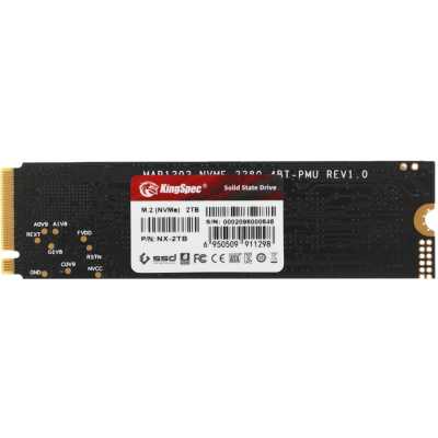 SSD диск KingSpec 2Tb NX-2TB Черный, Синий