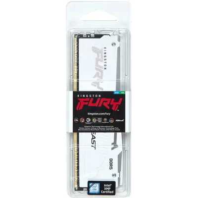 оперативная память Kingston Fury Beast White RGB XMP KF568C34BWA-16