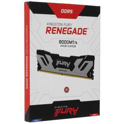 оперативная память Kingston Fury Renegade Silver/Black KF580C38RS-24