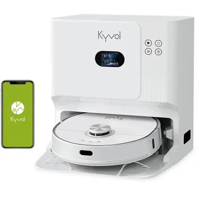 робот-пылесос Kyvol S60 White/Black черный, белый