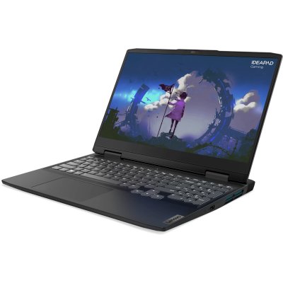 ноутбук Lenovo IdeaPad Gaming 3 15IAH7 82S9004WRU Серый