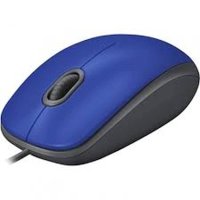 мышь Logitech M110 Silent Blue 910-005488 Синий-черный