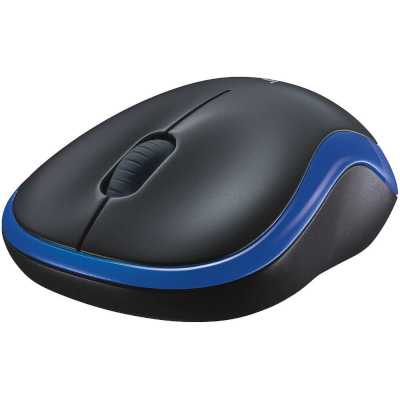 мышь Logitech M185 Blue 910-002632 Черный-синий