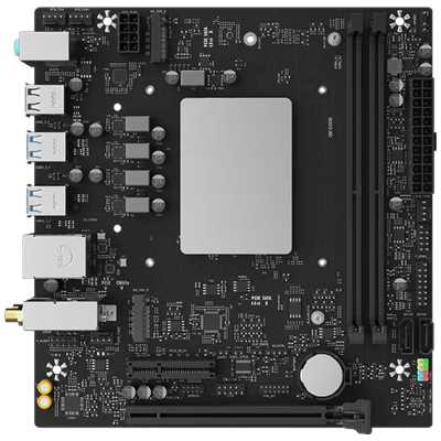 материнская плата Maxsun MoDT 205H D4 WIFI Черный