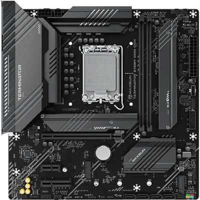 материнская плата Maxsun Terminator B760M GKD5 Dark Черный