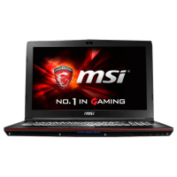 ноутбук MSI GP62 2QE-256 Черный