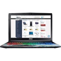 ноутбук MSI GP62 8RD-050 Черный