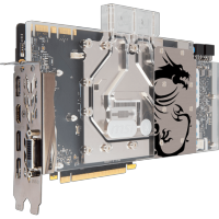 видеокарта MSI GeForce GTX 1080 Sea Hawk EK X