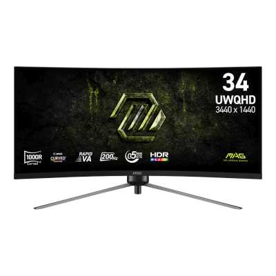 монитор MSI MAG 345CQRF E20 Черный