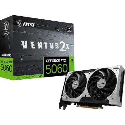 видеокарта MSI nVidia GeForce RTX 5060 8G Ventus 2X V1 Серый