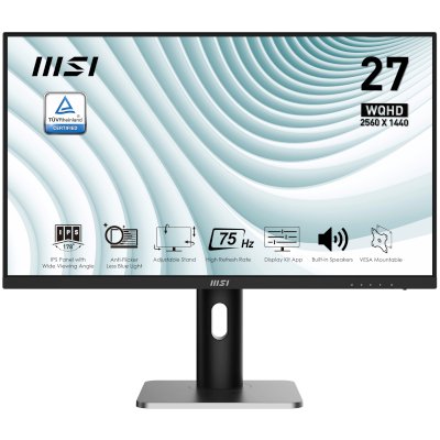 монитор MSI Pro MP273QP Черный